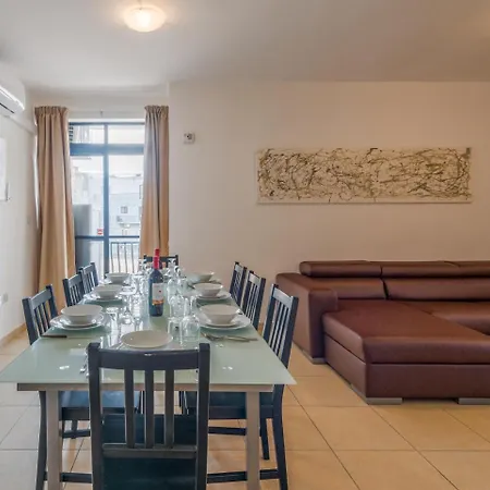 Apartamento Getawaysmalta - Seashells 2-bedroom In Bugibba